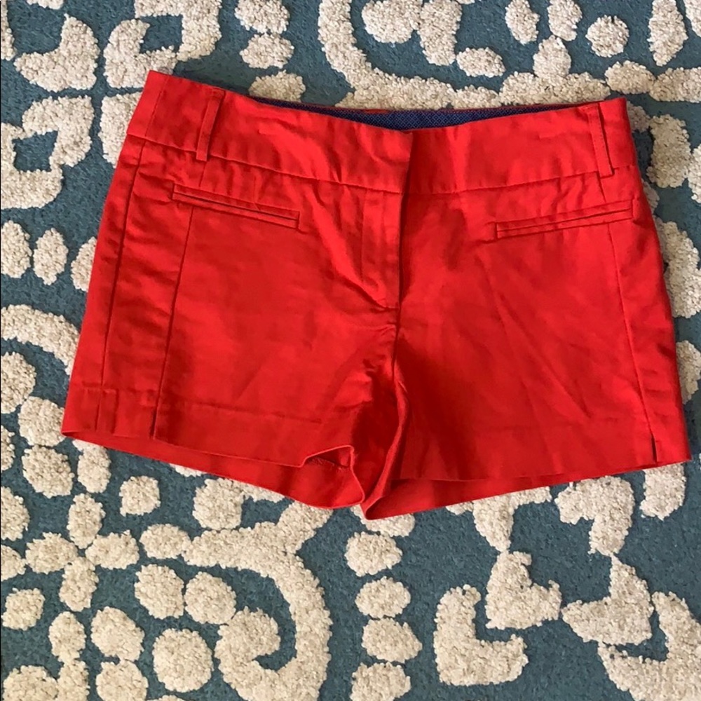 Red Dalia Collection Shorts
